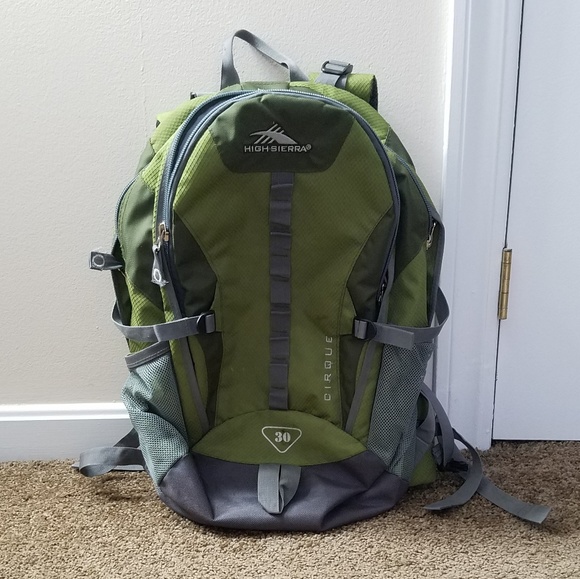 high sierra 30l backpack